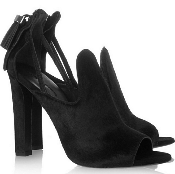 Alexander Wang Calf Hair Heels with Tassle - Picture 12 of 12